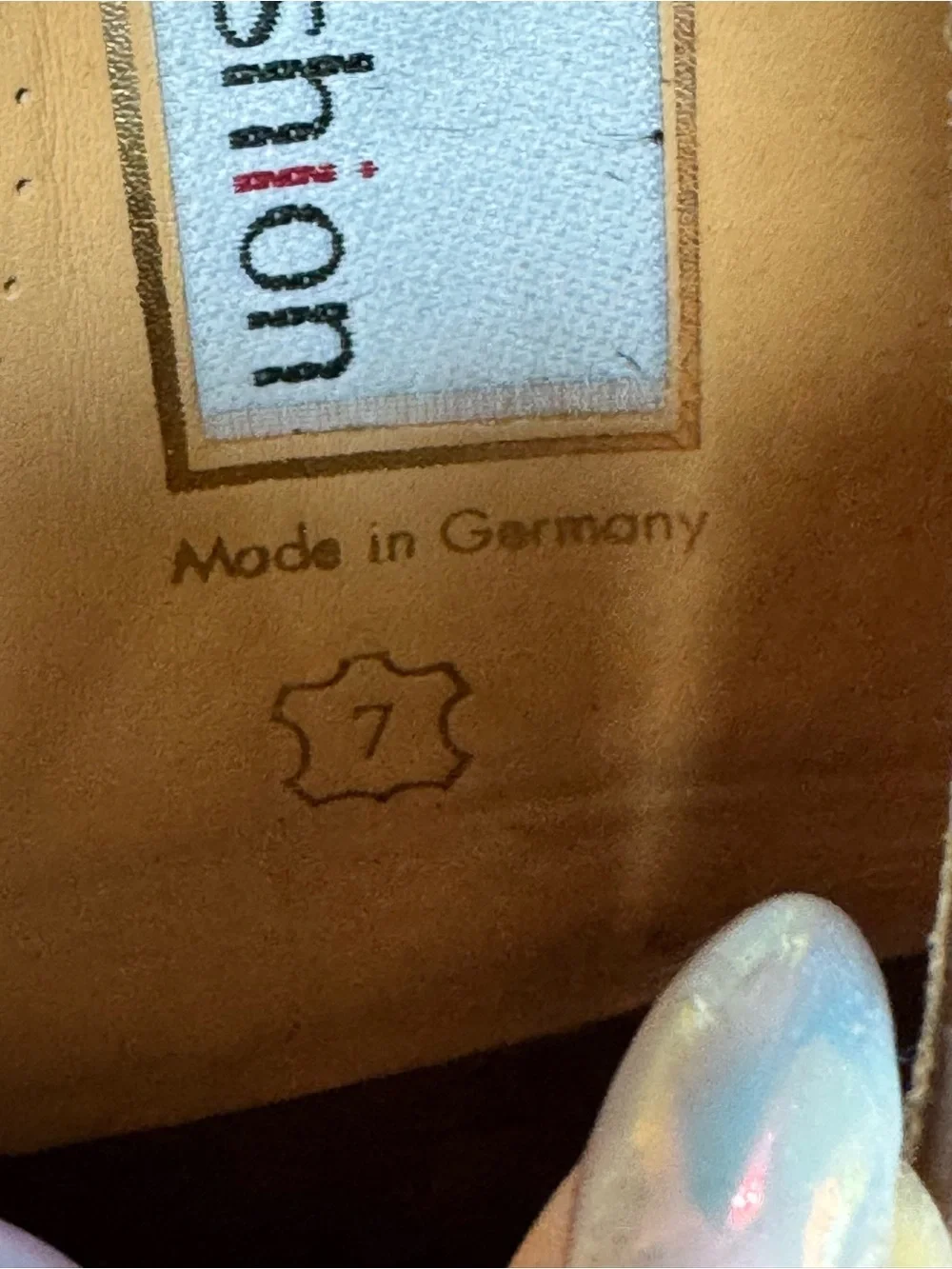 Gallus Fashion Brown Leather Cap Toe Oxford Dress Shoes Men’s US 8 Made Germany
